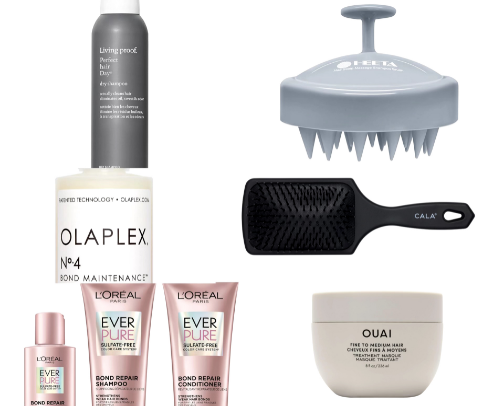 My hair care classics cover photo collage