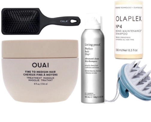 Hair care classics cover photo collage