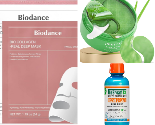 skincare favorites cover photo collage