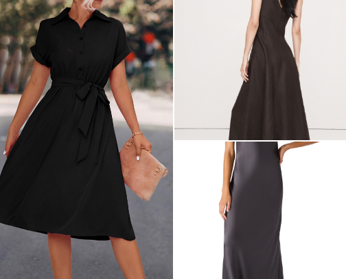 affordable dresses for less💃 cover photo collage
