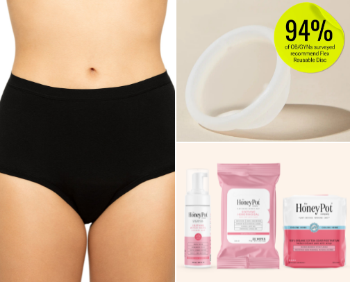 Feminine Care cover photo collage