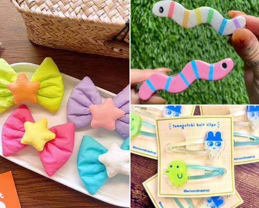 Kids and Decora Kei Hair Accessories (America) cover photo collage