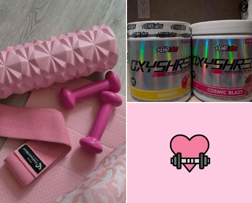 Workout Products cover photo collage