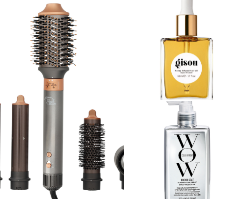 Peach Beauty & Viral Hair Tools 💇🏻‍♀️ cover photo collage