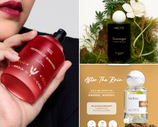 My Perfume Picks 🌸💨✨. cover photo collage
