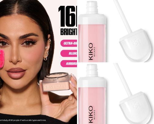 Huda beauty and kiko milano products are the best cover photo collage