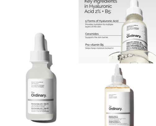 The Ordinary cover photo collage