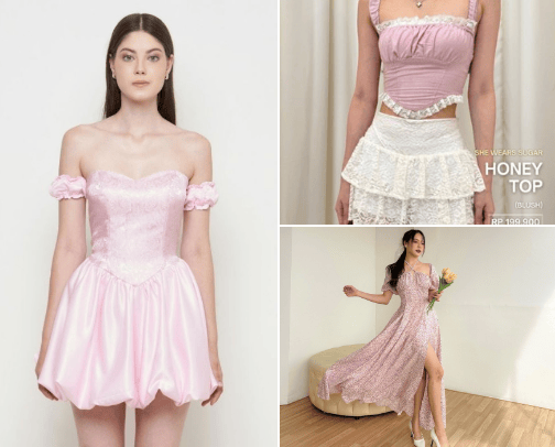 Pinky outfit you must have ☝🏼🫶🏼💖 cover photo collage