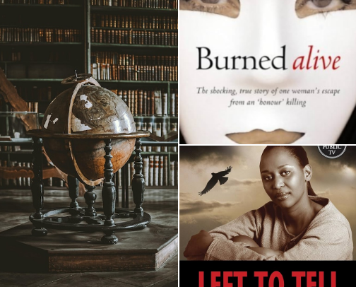 The Books I’ll Never Forget: Powerful True Life Stories cover photo collage