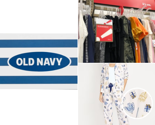 Old navy cover photo collage