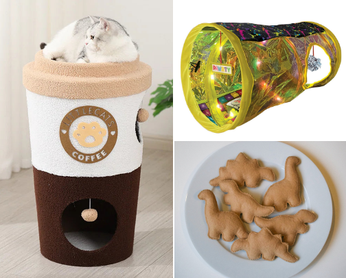 Treat Your Cat Like the Queen that She Is! cover photo collage