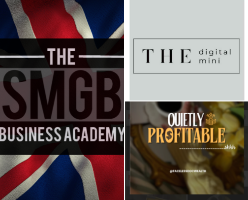 Digital marketing cover photo collage