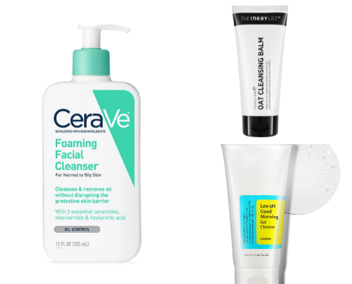 Skin care cover photo collage
