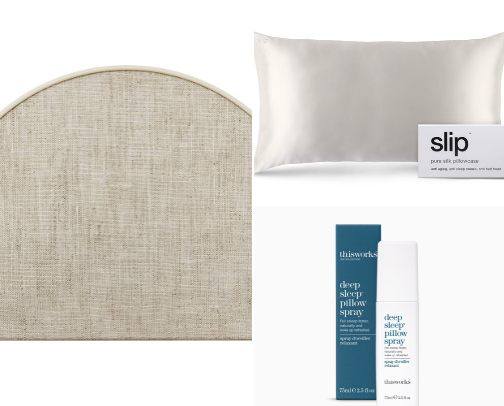My Night Routine Essentials for Better Sleep 😴✨ cover photo collage