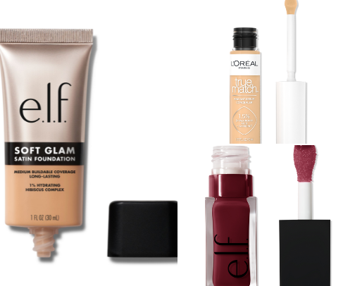 makeup for my daily face (on a budget) cover photo collage