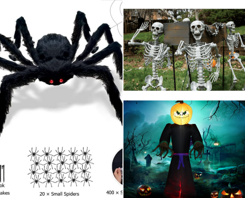 Spook-tacular Finds 👻🛒 cover photo collage