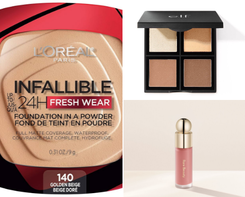 My daily makeup w/oily skin 🦋 cover photo collage