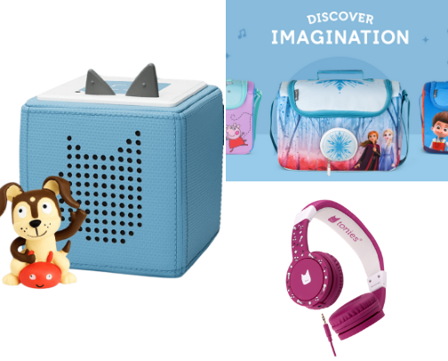 🎵 Toniebox & Tonies: Storytime + Music Fun for Kids cover photo collage