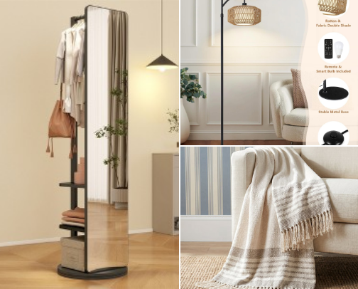 Living Room Finds That Make Your Apartment Feel More Expensive cover photo collage