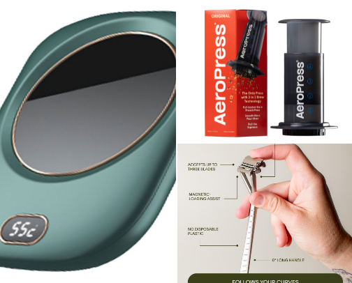 Men's Grooming and Skincare Essentials cover photo collage