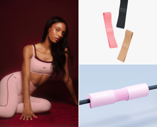 What's in my gym bag: 2026 cover photo collage