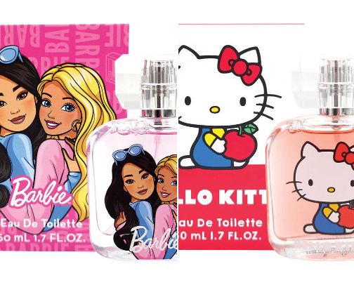 Girly pop fragrance for young teens cover photo collage