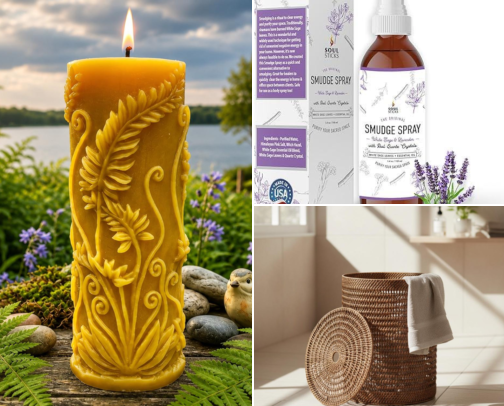 My Cozy Sunday Reset cover photo collage