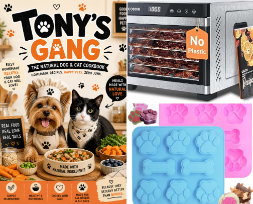 What Your Pet Would Eat If They Could Cook cover photo collage
