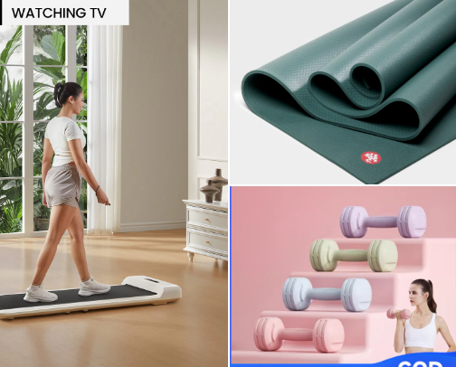 Fitness and health cover photo collage