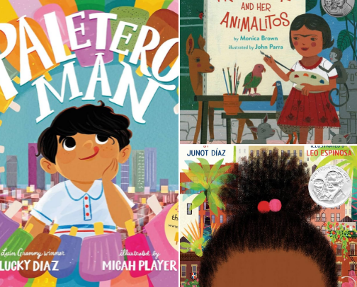 My Favorite Hispanic Heritage Month Read Alouds cover photo collage