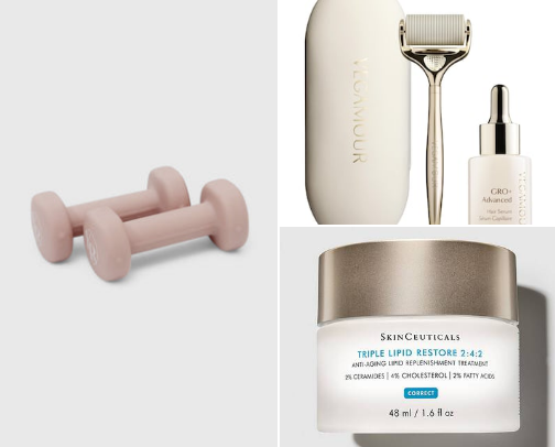 Menopause Self-Care Essentials: Skincare, Hair, Sleep & Wellness Solutions for Women 40s & 50s cover photo collage