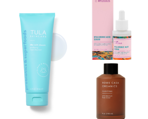 Acne Prone Skincare cover photo collage