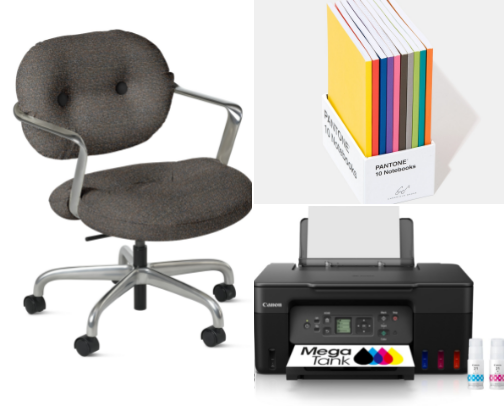 Home office essentials cover photo collage