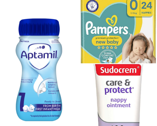 Hospital bag essentials 🏥 👶 ✨ cover photo collage