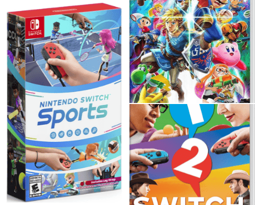 Favorite Nintendo Games for Family cover photo collage