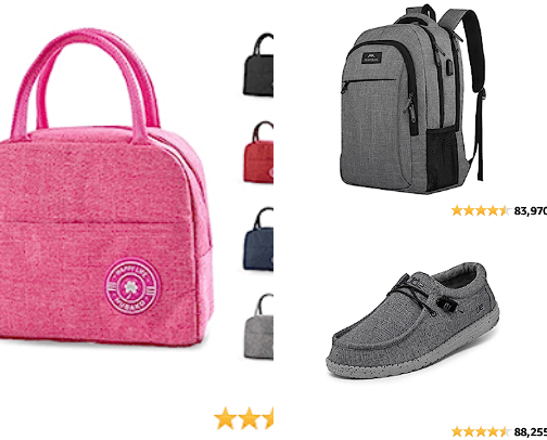 Back to school necessities cover photo collage