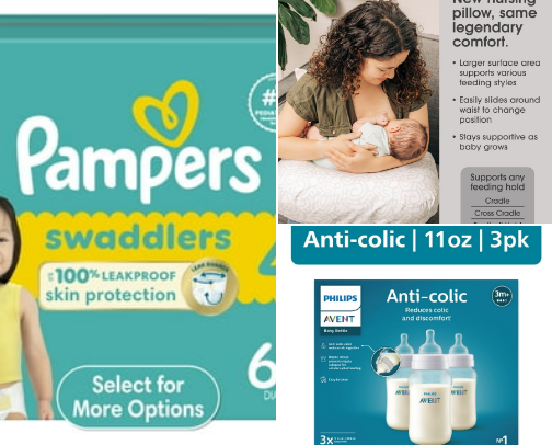 NEWBORN / BABY STARTER PACK cover photo collage