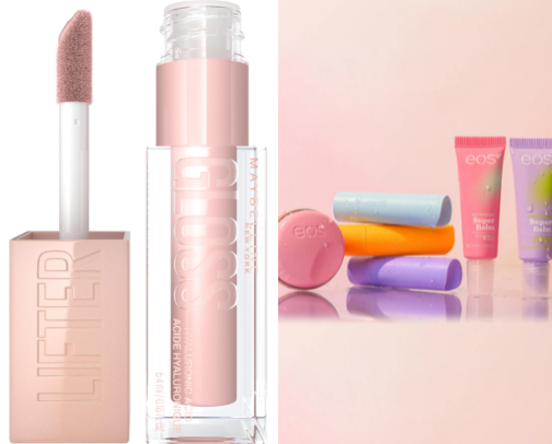 Current fav lip products cover photo collage