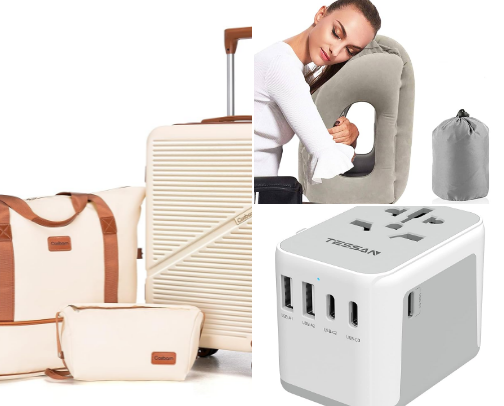 Travel Smarter: Budget-Friendly Must-Haves cover photo collage