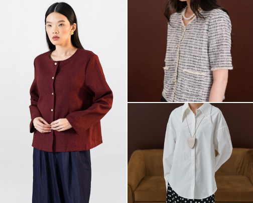 Online Stores for Effortlessly Chic and Timeless Wardrobe Staples cover photo collage