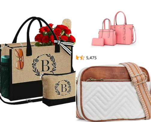 Bags for Women cover photo collage