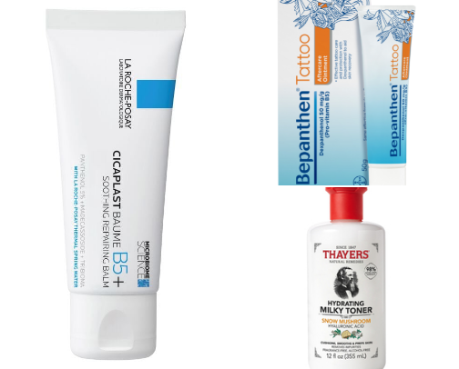 my literal ride or die skincare!! cover photo collage