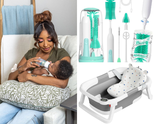 Baby must haves cover photo collage