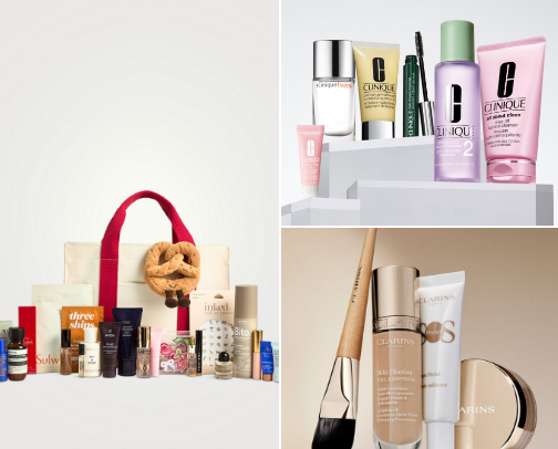 Cosmetic SALE online cover photo collage