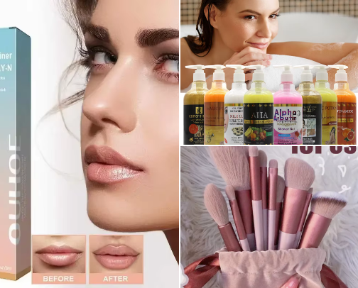 Beauty Essentials for Radiant Skin cover photo collage