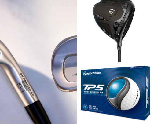 My favorite golf gear cover photo collage