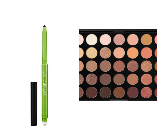 Eyeshadow cover photo collage