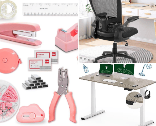 Office cover photo collage