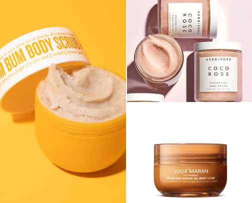 Best Body scrubs on the market - says me !!!🤫🤭 cover photo collage