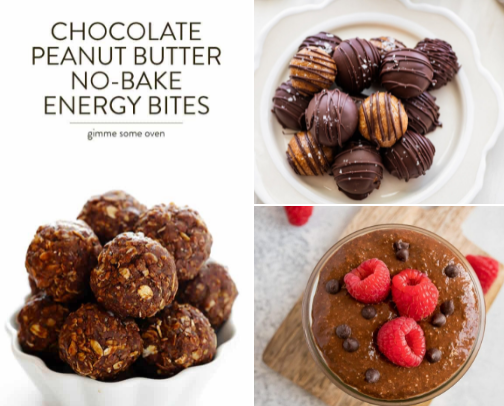 Healthy Sweets & Guilt-Free Treats ✨ cover photo collage